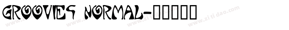 Groovies Normal字体转换